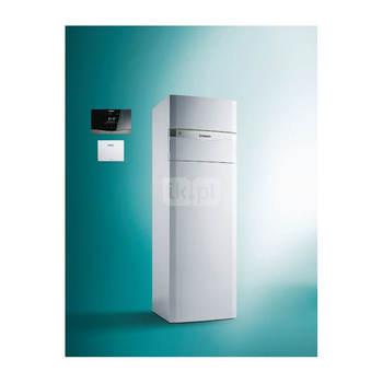 Pakiet systemowy OZE - Pompa ciepła gruntowa solanka-woda VAILLANT VWF 88/4 flexoCOMPACT 5.3kW 400V + Zasobnik 185L + Regulator sensoCOMFORT VRC 720