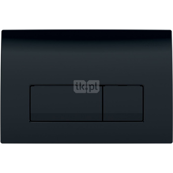 Przycisk uruchamiający Geberit Delta50, przedni, czarny RAL 9005