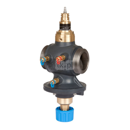 Zawór AB-QM DN40 + złączki pomiarowe