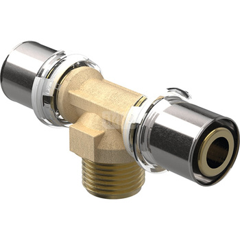 Trójnik Geberit Volex z gw. zewn. d26-R3/4-26