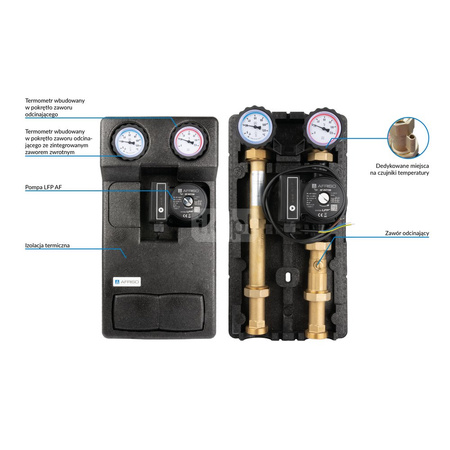 Grupa pompowa PrimoTherm 180-1 DN25, pompa LFP AF