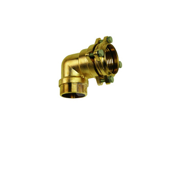 Kolano kołnierzowe, 2 1/2 GZ x 75