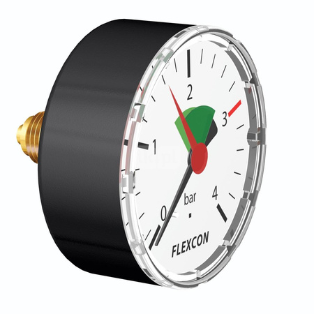 Manometr osiowy 63 mm, 1/4" ax