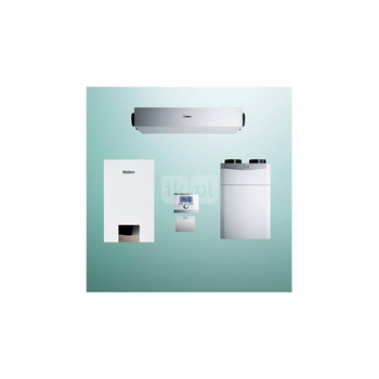 Pakiet - Kocioł gazowy dwufunkcyjny VAILLANT ecoTEC exclusive VCW 36CF/1-7 kondensacyjny wiszący 3.4-27.1kW + Regulator sensoCOMFORT 720 + Rekuperator ecoVAIR 260/4 E