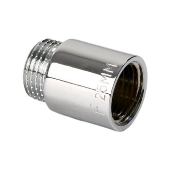 Przedłużka mosiężna 1/2" 25 mm chrom