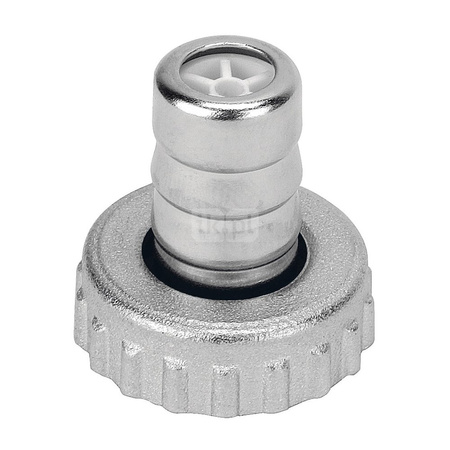 Końcówka z nakrętką do zaworu czerpalnego 1/2"