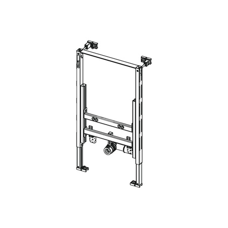 TECEprofil - uniwersalny stelaż pod bidet