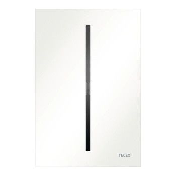 TECEfilo - Velvet-mechanizm spłukujący elektroniczny do pisuaru U2, zasilanie bateria 7,2 V, z powłoką Fenix, biały (Bianko Kos)