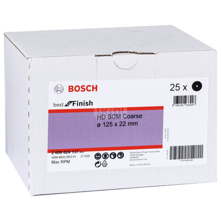 SCM, zgrubna, 125 mm