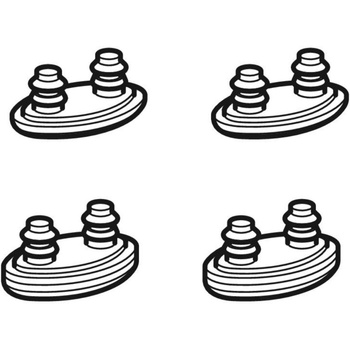 Podkładki gumowe deski, podnoszące