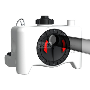 Akcesorium do pomp (wsporniki), GRUNDFOS - Tarcza wejściowa DN 150 Multilift M