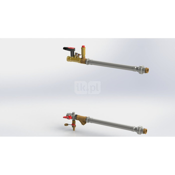 Zestaw przyłączeniowy Nexus Fluctus(Venturi) FODRV 20L, przepływ 130-530 l/h