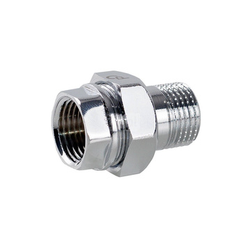 1046CH G1/2 WZ PN16 Śrubunek prosty o-ring chromowany CuZn-C