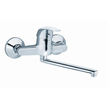 VASTO bateria zlewozmywakowa ścienna, chrom