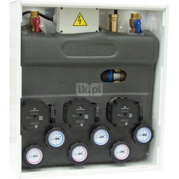 Zestaw mieszający PrimoBox AZB 301 w szafce, 2x bez mieszania, zawór termostatyczny ATM 561