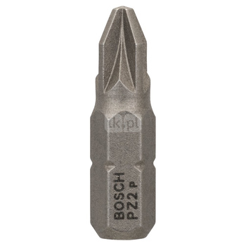 Końcówka wkręcająca PZ2, 25 mm, chwyt sześciokątny 1/4", ISO 1173 C6.3, Extra Hart PZ2 25mm