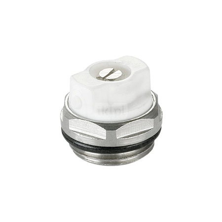 Zawór odpowietrzający, 1/2 GZ, niklowany