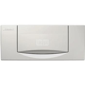 Przycisk uruchamiający Geberit 300T, przedni, biały-alpin