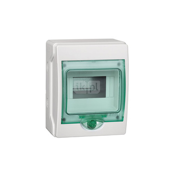 Podwójna skrzynka z szyną DIN dla regulatora lub termostatu serii 257 200 x 160 x 112