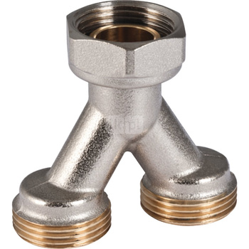 Rozdzielacz przepływu Geberit z Eurokonus: G3/4 niklowany