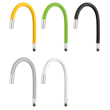 ELASTICO wylewka do baterii zlewozmywakowej, zielona