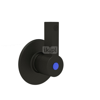 TEXAS pokrętło czarne z rozetą