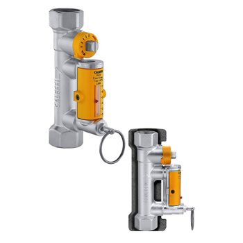 Zawór równoważący z przepływomierzem przeznaczony do instalacji solarnych 3/4" 3-10