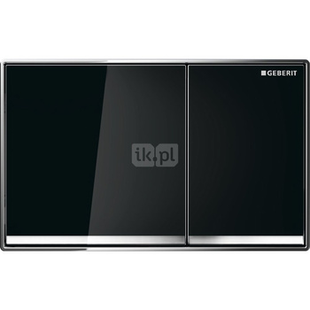 Przycisk spłukujący do stelaża GEBERIT Omega Czarny