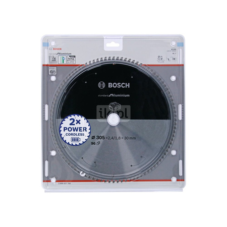 Ostrze do piły tarczowej bezprzewodowej Expert for Aluminium 305 x 2,4 / 1,8 x 30 T96