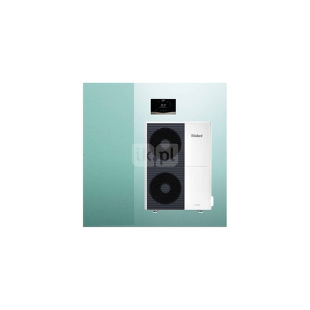 Pakiet Systemowy OZE - Pompa ciepła powietrzna powietrze-woda monoblok VAILLANT VWL 125/6A aroTHERM plus 12.2kW 400V + Regulator sensoCOMFORT VRC 720 + Moduł sterowania VWZ AI