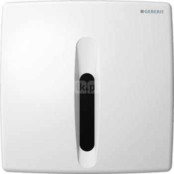 Elektroniczny zawór spłukujący Geberit do pisuaru, Basic, zasilanie bateryjne, biały