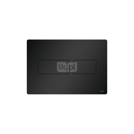 TECEsolid - przycisk spłukujący do WC z metalu, czarny matowy