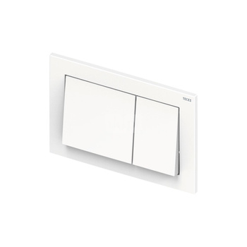 TECEbase - przycisk spłukujący do WC z tworzywa, biały