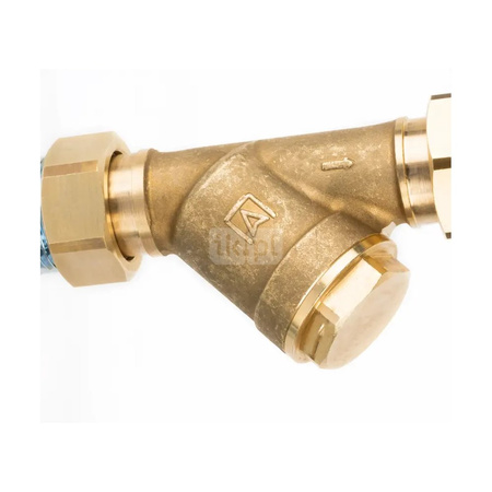 Zestaw mieszający ze sprzęgłem hydraulicznym BPS 961 AP, człon z zaworem obrotowym ARV 362 i termostatycznym ATM 561, pompy AFRISO APH