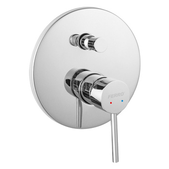 FIESTA bateria podtynkowa, 2-funkcyjna, chrom