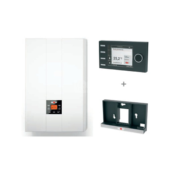 Pakiet - Kocioł gazowy dwufunkcyjny WOLF FGB-K-24 kondensacyjny wiszący 5.3-20.7kW + Regulator BM-2