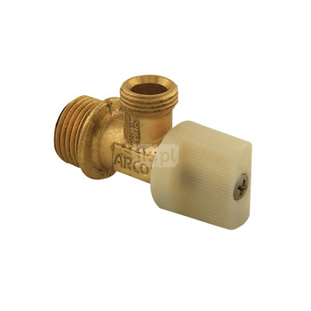 A80 zawór kątowy, 1/2 GZ x 3/8 GZ (KIWA)