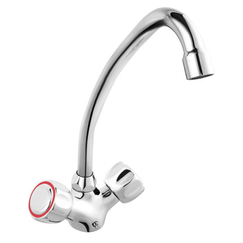 STANDARD bateria zlewozmywakowa stojąca, chrom