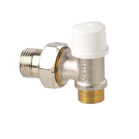 TEIDE PLUS zawór powrotny kątowy, 1/2 GZ x 15, do wlutowania z rurą miedzianą 