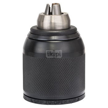 Szybkozaciskowe uchwyty wiertarskie D = 1,5 - 13 mm, A = 1/2"-20