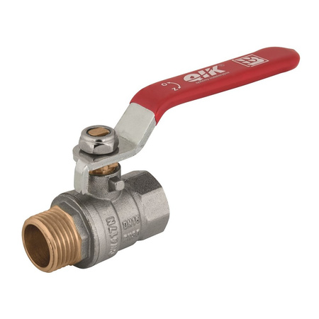 Kurek kulowy QIK-03 DN15 PN30 1/2" WZ rączka                            