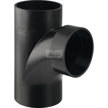 Trójnik 88.5' GEBERIT HDPE Polietylen110mm x 110mm x 110mm (DN 100 x DN 100 x DN 100) (Króciec z tworzywa sztucznego do spawania/zgrzewania x Króciec z tworzywa sztucznego do spawania/zgrzewania x Króciec z tworzywa sztucznego do spawania/zgrzewania)