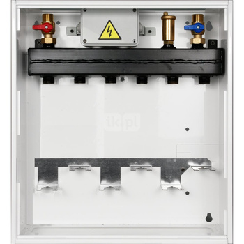 Grupa pompowa VITZONE 000 - bez obiegów grzewczych, do dalszego montażu modułów stref grzewczych według potrzeb