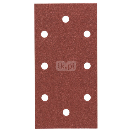 10-częściowy zestaw papierów ściernych do szlifierek oscylacyjnych K =120