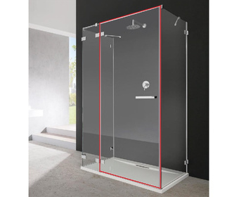 Radaway Euphoria 612 drzwi chrom/przejrzyste lewe