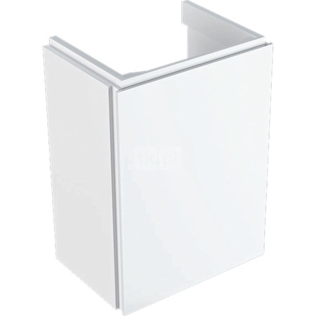 Szafka Xeno2 pod umywalkę 40 cm, biały połysk
