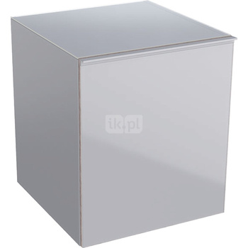 Szafka boczna Acanto, B45xH52, z jedną szufladą i jedną szufladą wewnętrzną, sand mat