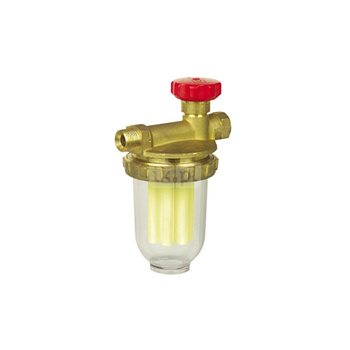 Filtr olejowy jednorurowy V 500 Si z gwintem zewnętrznym z wkładem plastikowym przepływ 250 l/h