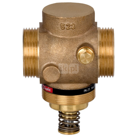 Zawór regulacyjny dwudrożny DANFOSS DN 20 x DN 20, (Gwint zewnętrzny metryczny x Gwint zewnętrzny metryczny), PN 25