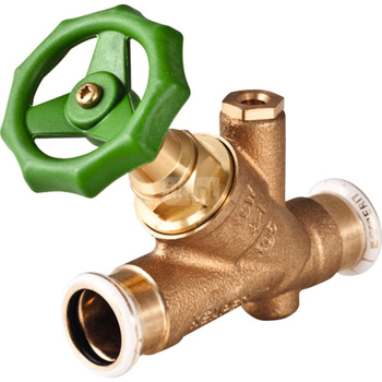 Zawór Geberit Mapress odcinający skośny d18